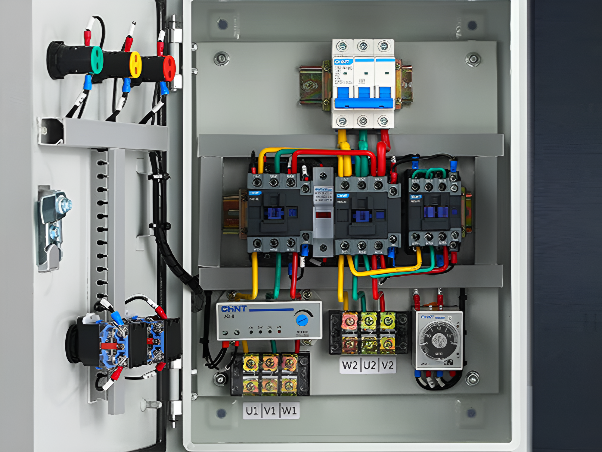 星三角降壓啟動電控箱-新一能配電柜廠家 星三角降壓啟動電控箱-新一能配電柜廠家